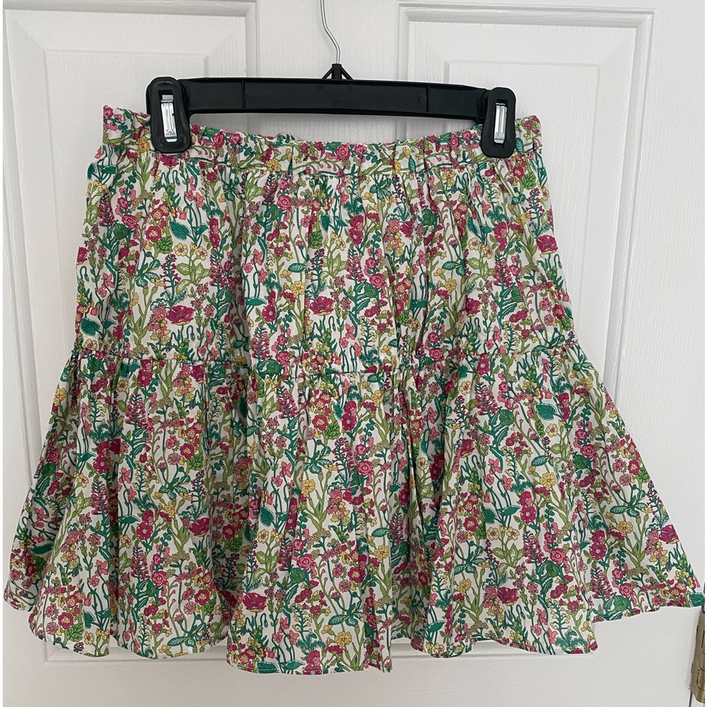 JCrew Tiered mini skirt in Liberty® fabric
